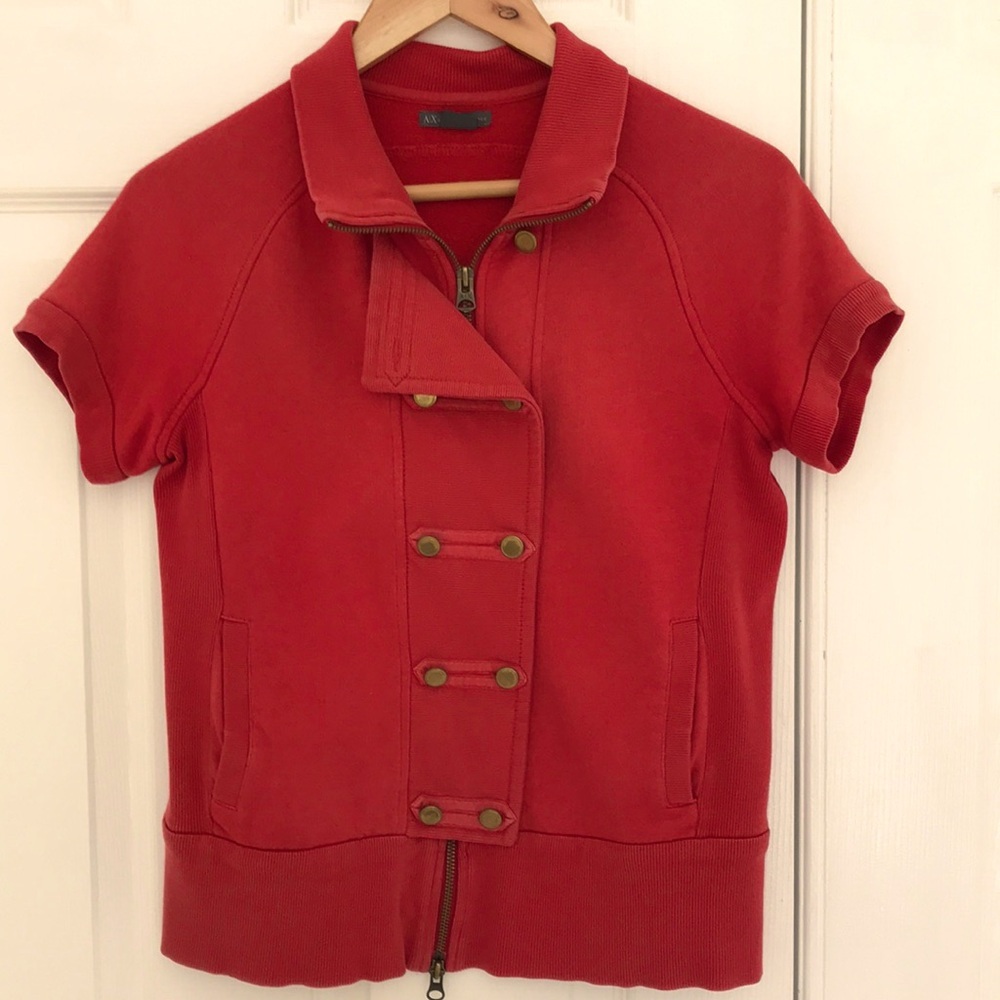 Terry cloth Armani Exchange top